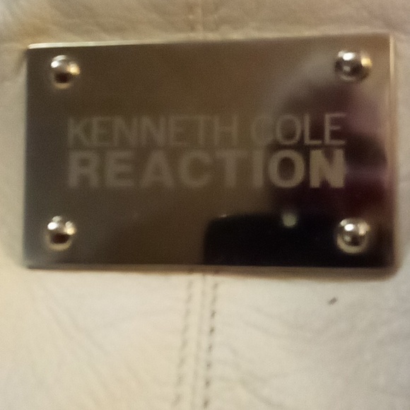 8x15 Leather Kenneth Cole shoulder bag - Picture 2 of 8